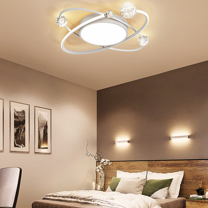 LED Flush Mount Light Modern Ceiling Lamp for Bedroom Living Room