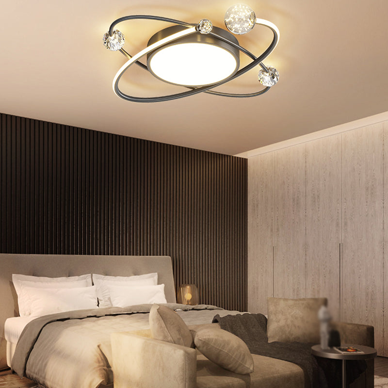 LED Flush Mount Light Modern Ceiling Lamp for Bedroom Living Room