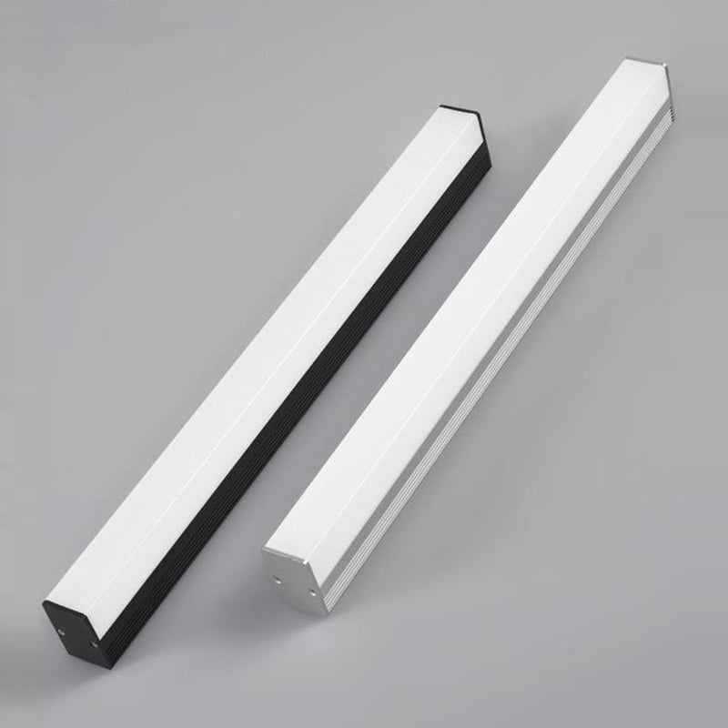 Linear Modern Vanity Light Metal 1 Light LED Mirror Light for Bathroom