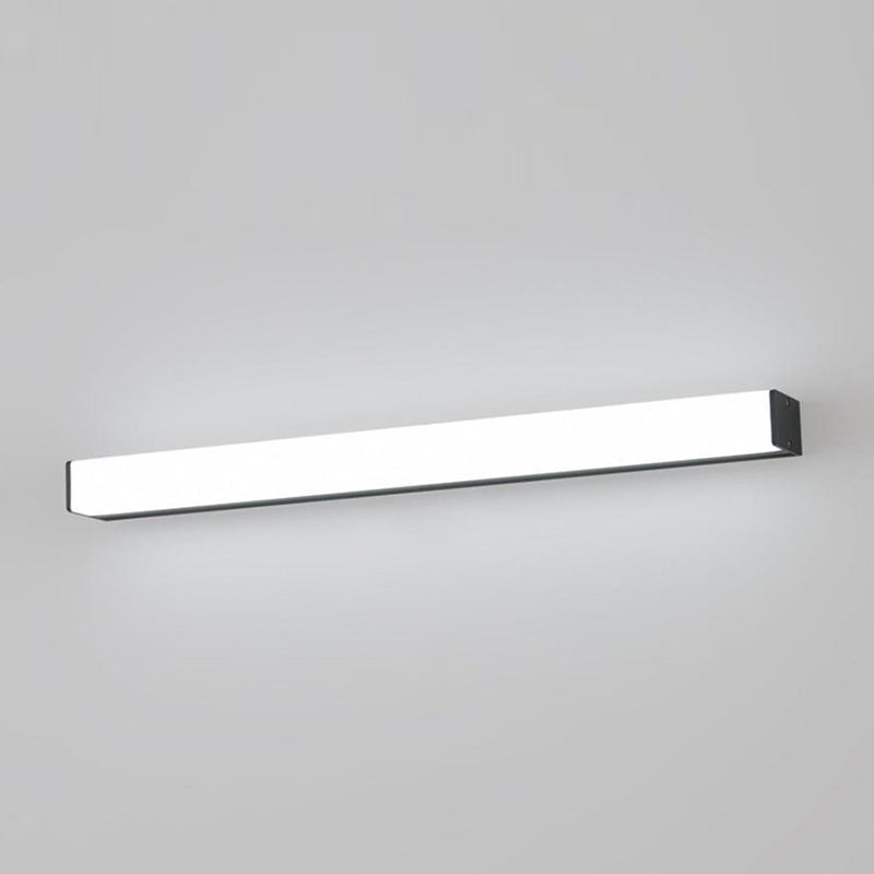 Linear Modern Vanity Light Metal 1 Light LED Mirror Light for Bathroom