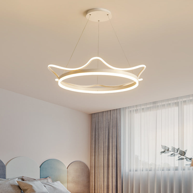 Luminaires de pendentif métallique de forme linéaire