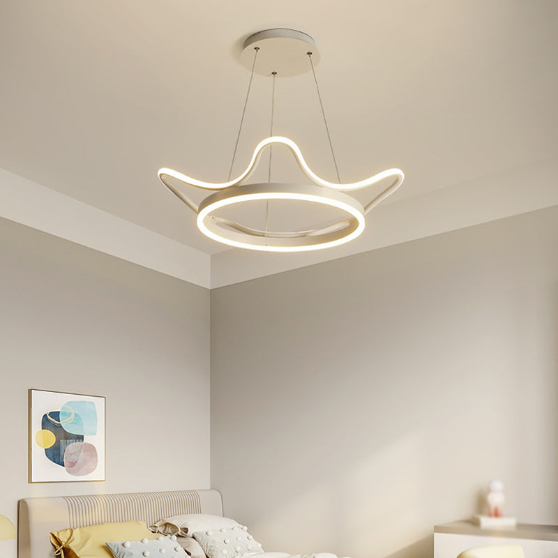 Luminaires de pendentif métallique de forme linéaire