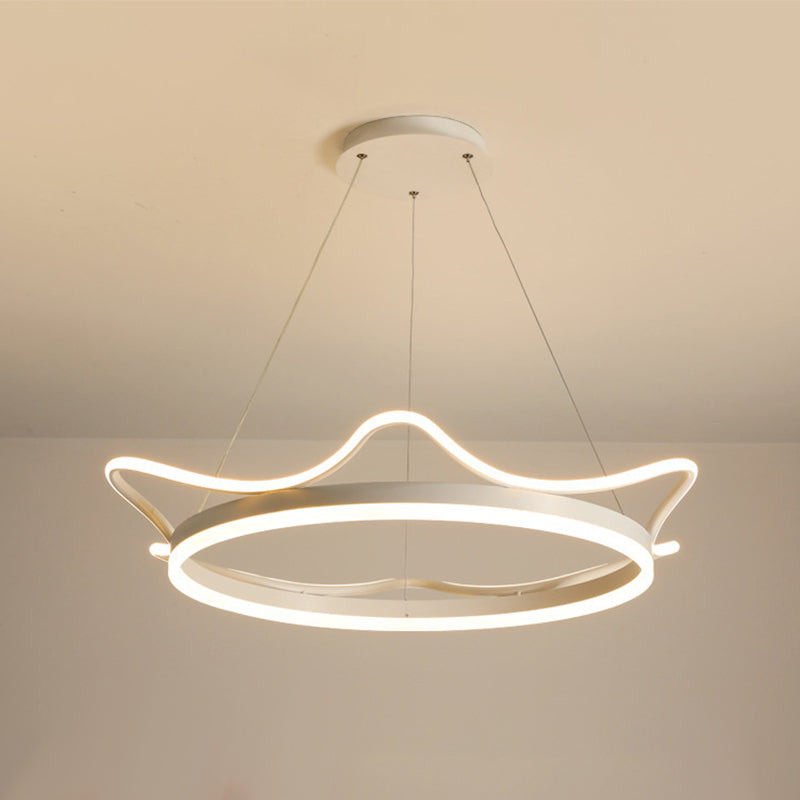 Luminaires de pendentif métallique de forme linéaire