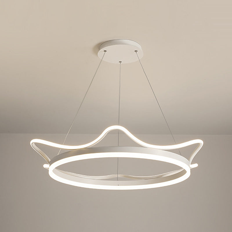 Luminaires de pendentif métallique de forme linéaire