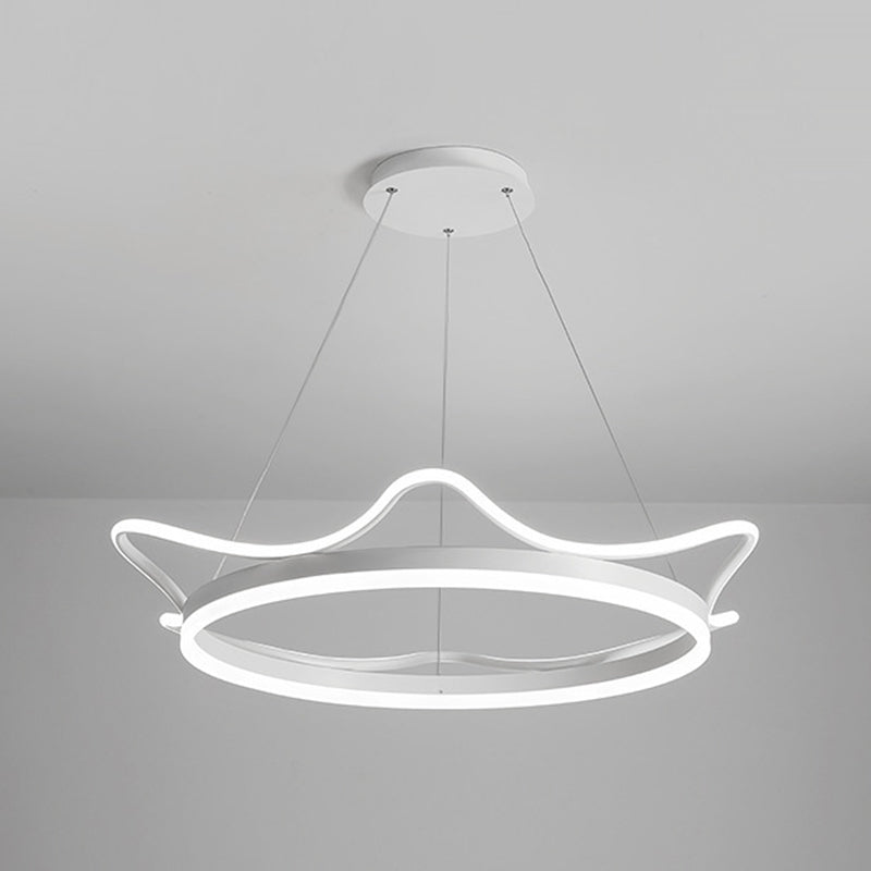 Luminaires de pendentif métallique de forme linéaire