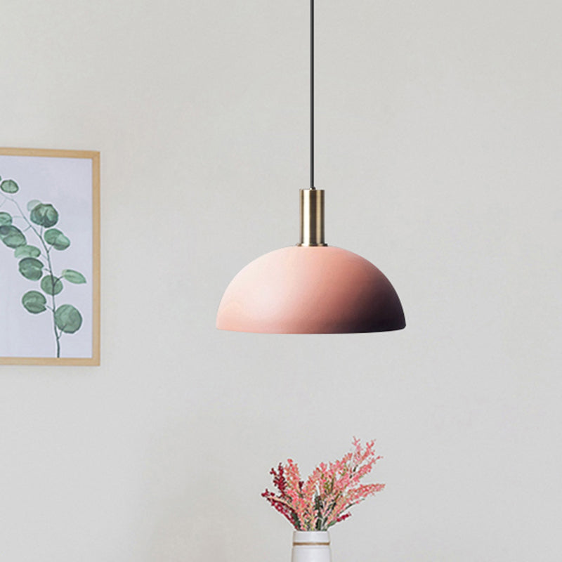 Contemporary Style Geometry Shape Pendant Light Metal 1 Light Hanging Pendant Light