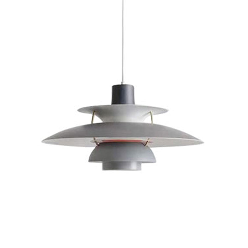 Modern Metal Shade Hanging Light Household Pendent Light for Sitting Room