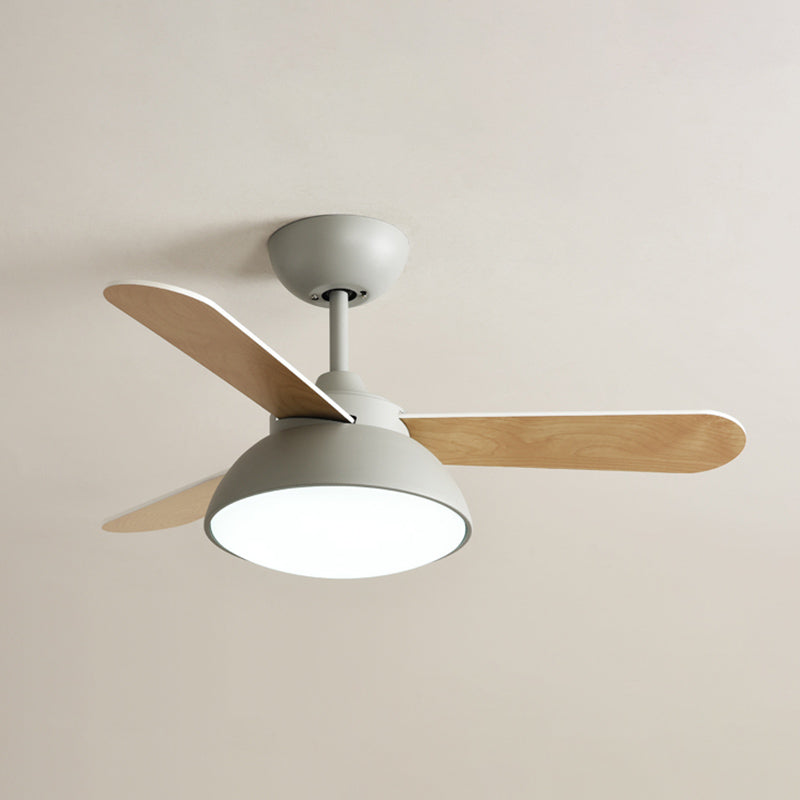 Ceiling Fan Light Simple-Style LED Metal Ceiling Flush Mount Light