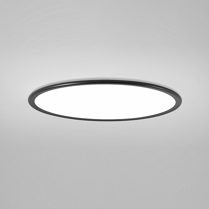 Aluminum Circle Ceiling Light Fixture Simplicity LED Ceiling Mount Light Fixture