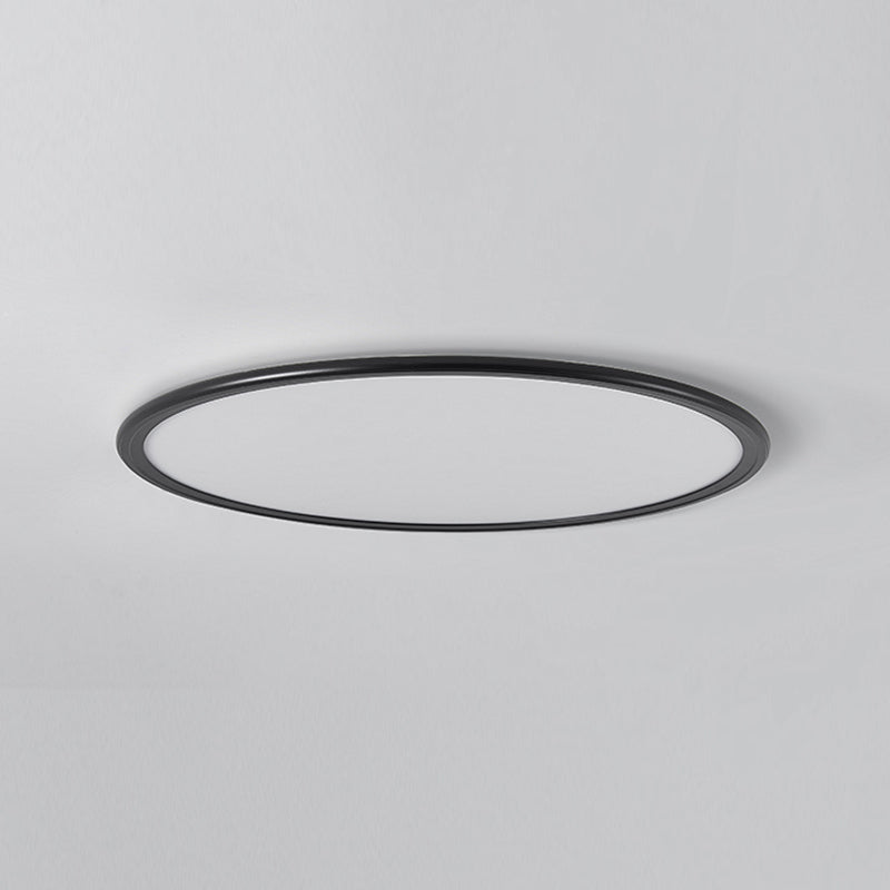 Aluminum Circle Ceiling Light Fixture Simplicity LED Ceiling Mount Light Fixture