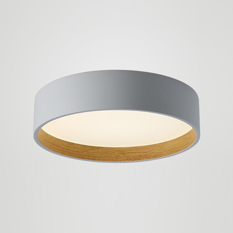 Metal Round Flush Mount Lighting Modern Style LED Flush Ceiling Light Fixture