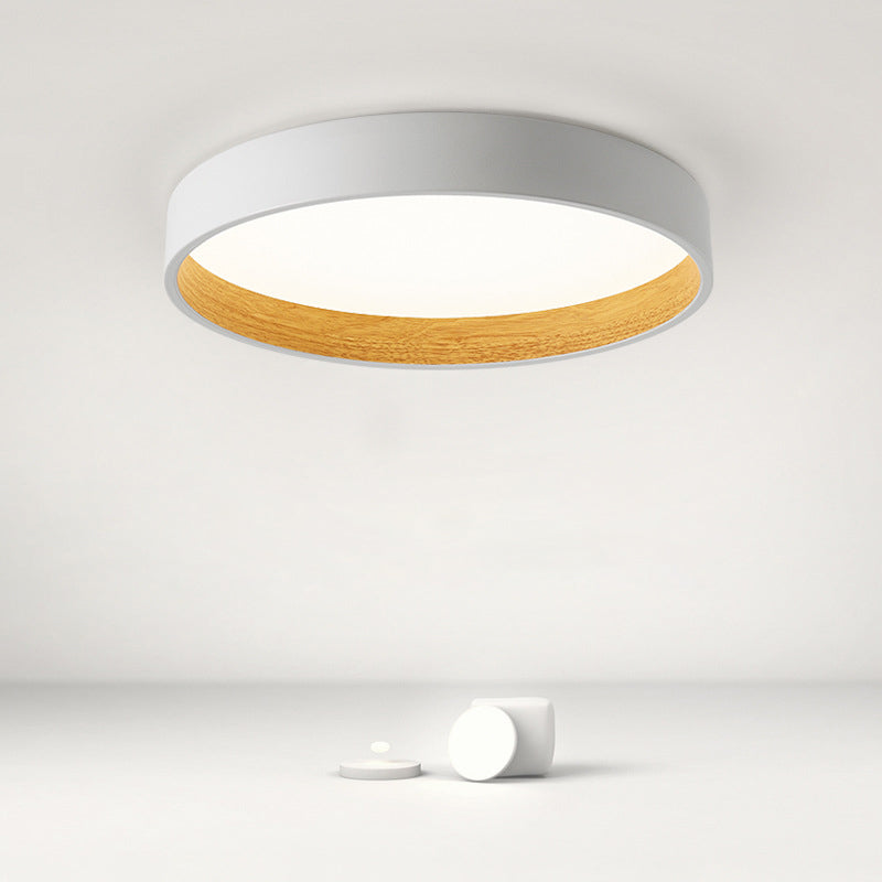 Metal Round Flush Mount Lighting Modern Style LED Flush Ceiling Light Fixture