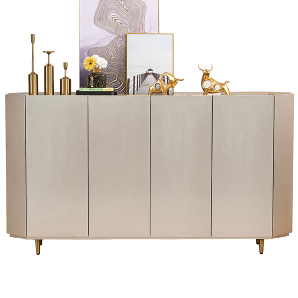 Glam Cabinets Dining Buffet Living Room Birch Solid Wood Buffet Sideboard