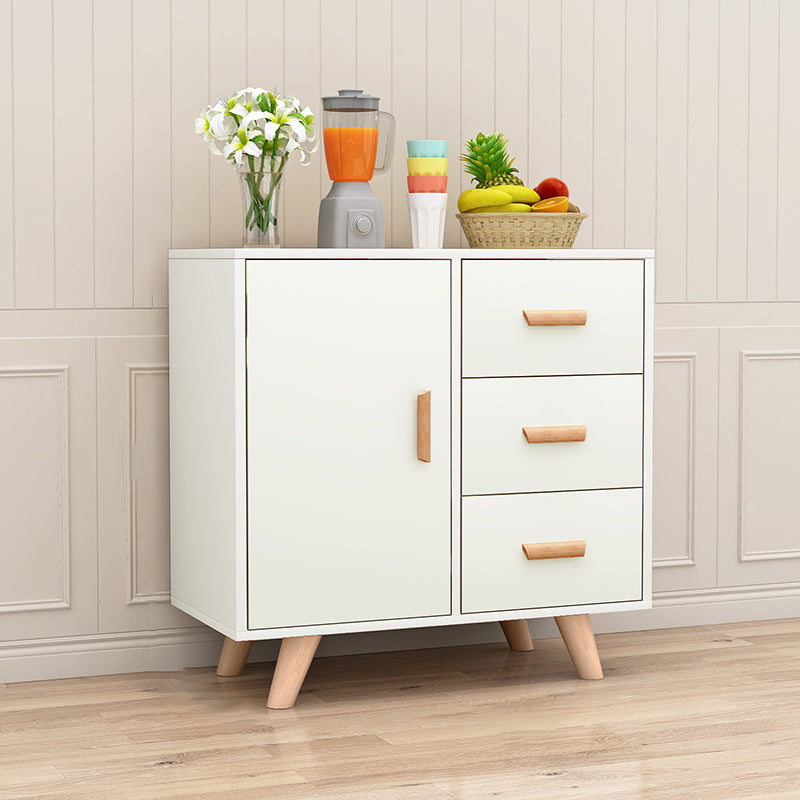 Modern Style Sideboard with Wooden Drawers and Storage Side Board for Dining Room