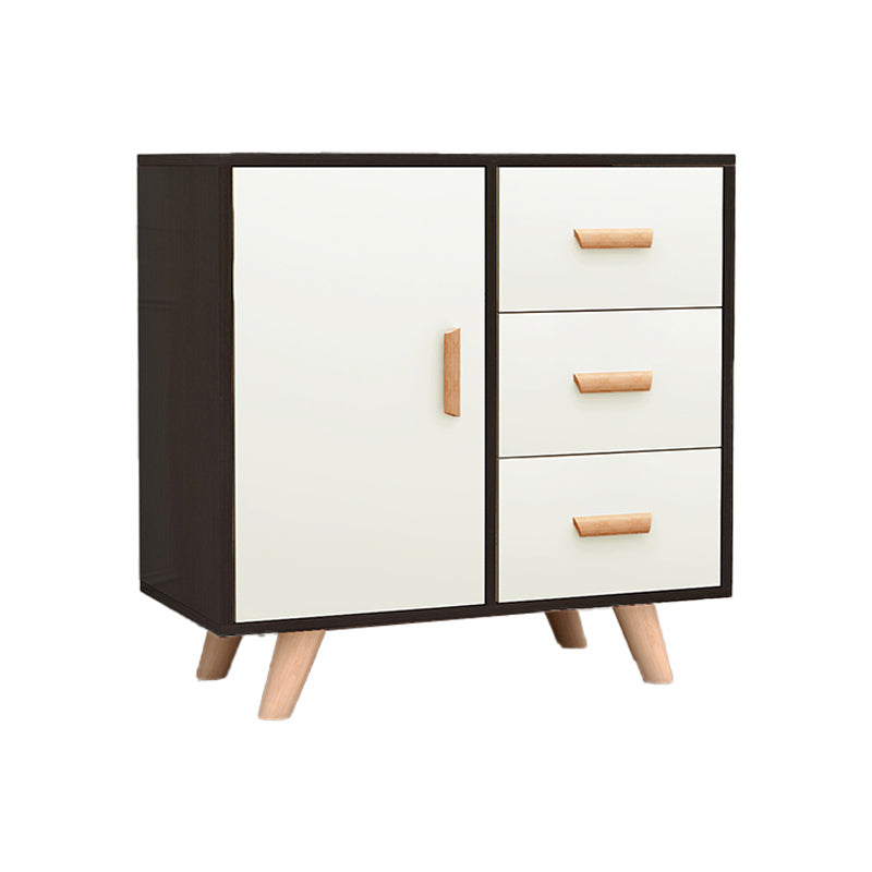 Modern Style Sideboard with Wooden Drawers and Storage Side Board for Dining Room