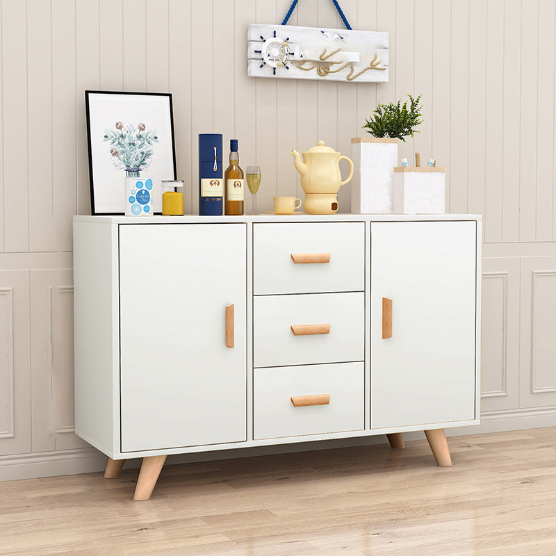 Modern Style Sideboard with Wooden Drawers and Storage Side Board for Dining Room