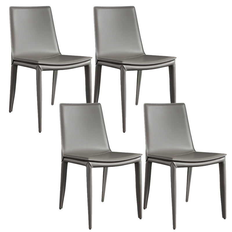 Entryway Side Dining Chairs Leather Nordic Dining Room Chairs