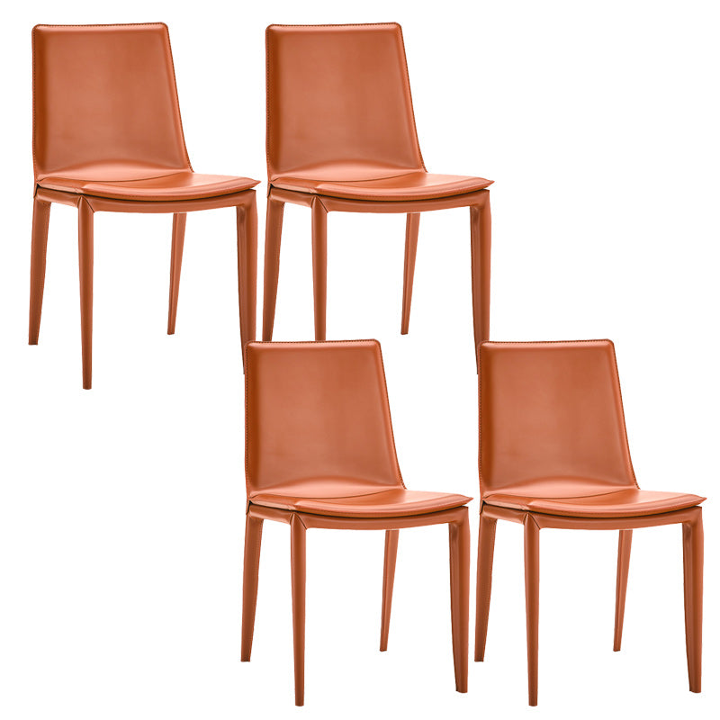 Entryway Side Dining Chairs Leather Nordic Dining Room Chairs