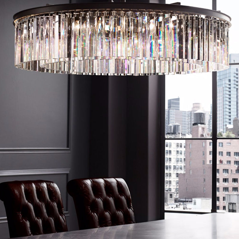 Living Room Modern Chandelier Lighting Fixture Crystal Chandelier Pendant Light