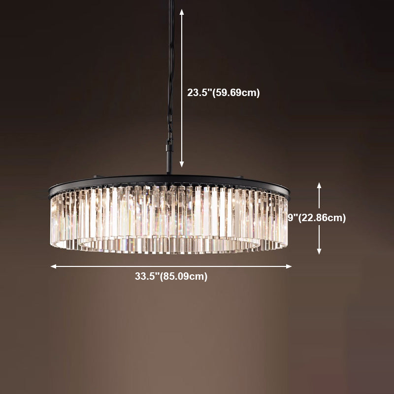 Living Room Modern Chandelier Lighting Fixture Crystal Chandelier Pendant Light