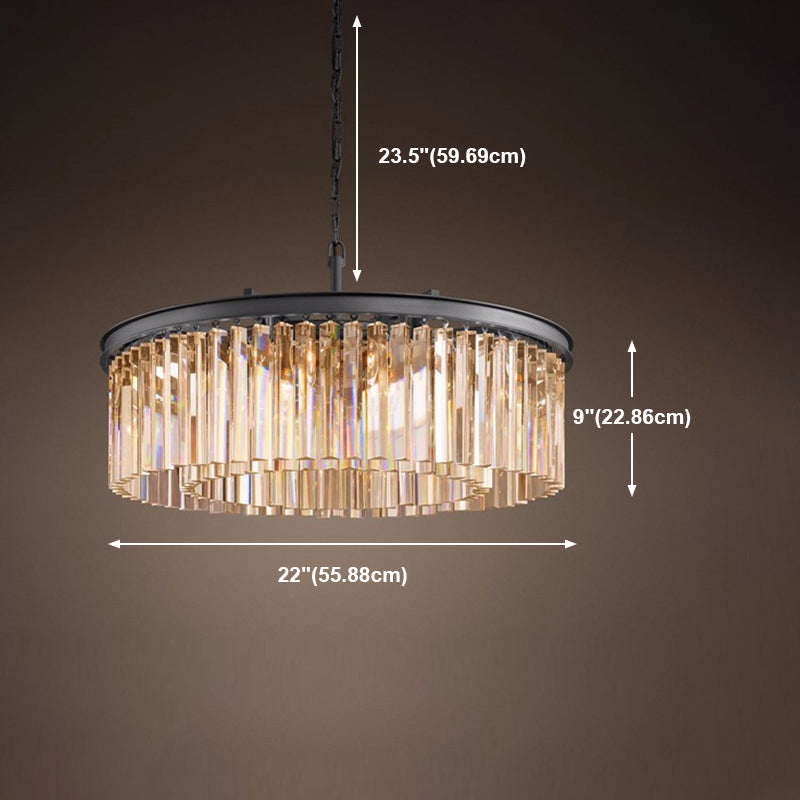 Living Room Modern Chandelier Lighting Fixture Crystal Chandelier Pendant Light