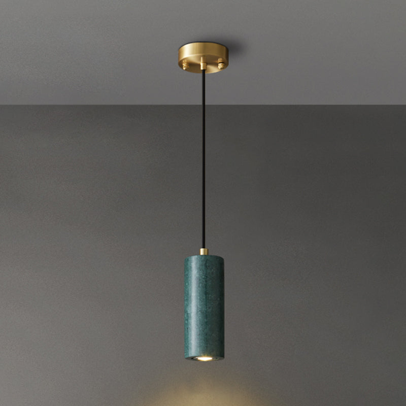 Modern Hanging Light Fixture 1-Light Pendant Light for Living Room