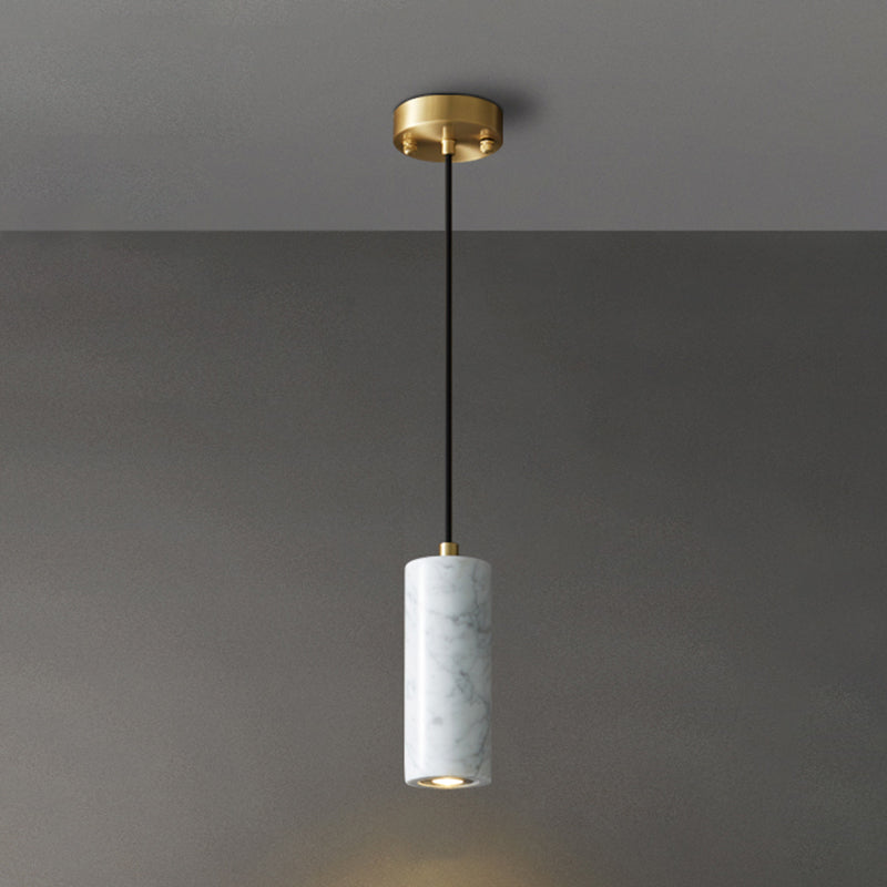 Modern Hanging Light Fixture 1-Light Pendant Light for Living Room