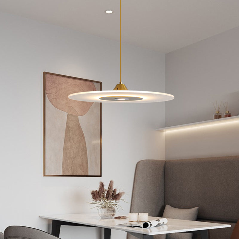 Nordic-Style Pendant Ceiling Light Metal LED Hanging Light Fixture