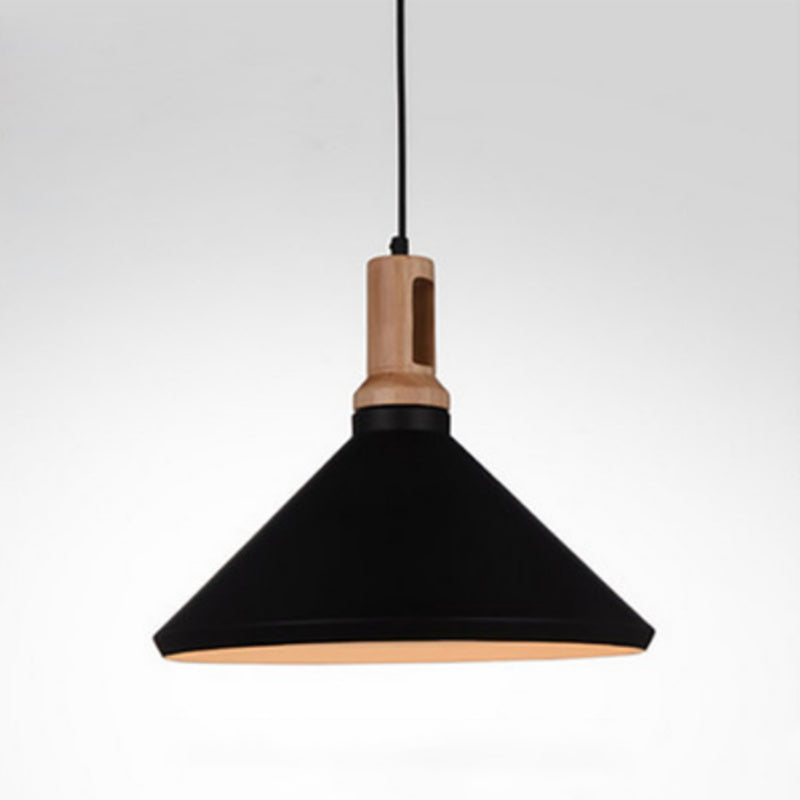 1 Light Geometric Hanging Lights Modern Style Metal Drop Pendant