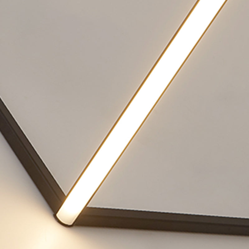 Forma lineare Metal Light MODERNY MODERN MODERNA 1 Fissatura da pavimento leggera