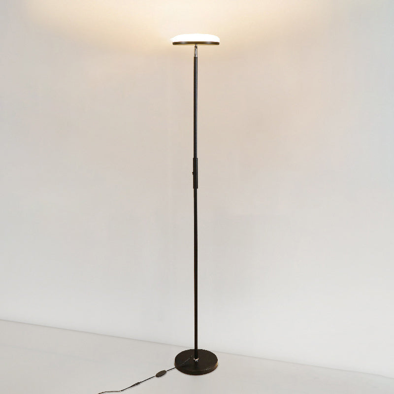 Nordic Style Floor Lamp Metal 71" High LED Floor Light for Living Room