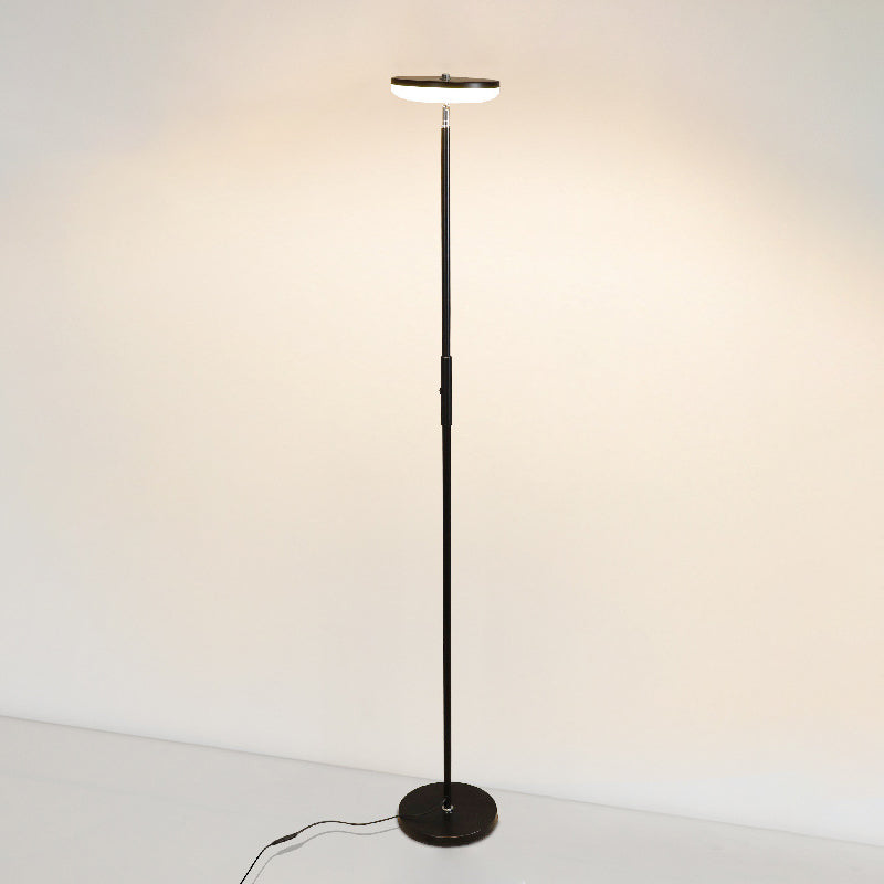 Nordic Style Floor Lamp Metal 71" High LED Floor Light for Living Room