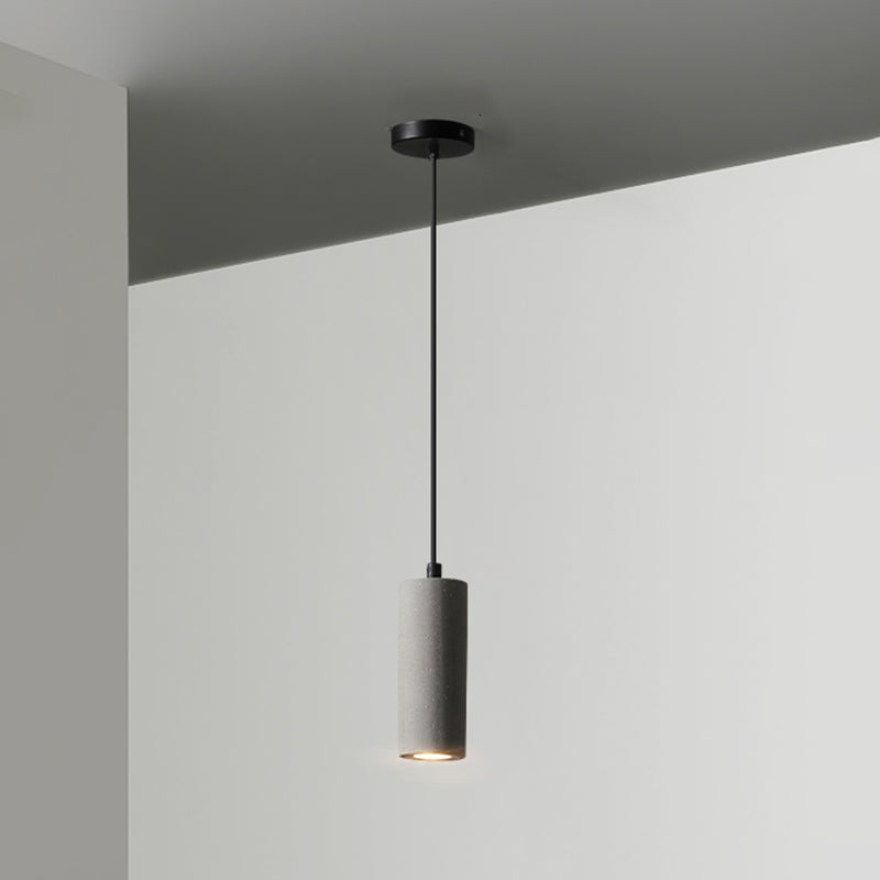 Contemporary Stone Hanging Lamp 1-Light Pendant with Metal for Kitchen