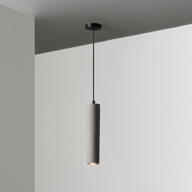 Contemporary Stone Hanging Lamp 1-Light Pendant with Metal for Kitchen