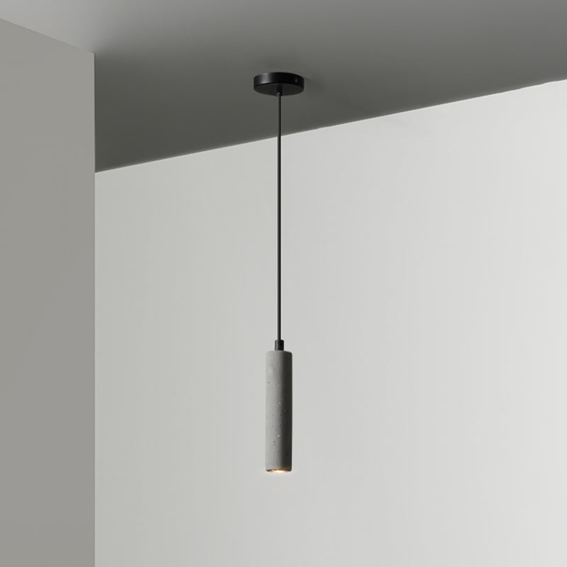 Contemporary Stone Hanging Lamp 1-Light Pendant with Metal for Kitchen