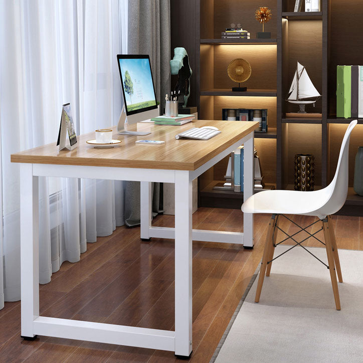 Mission Style Home Bedroom Desk Rectangular Office Artificial Wood Writing Desk