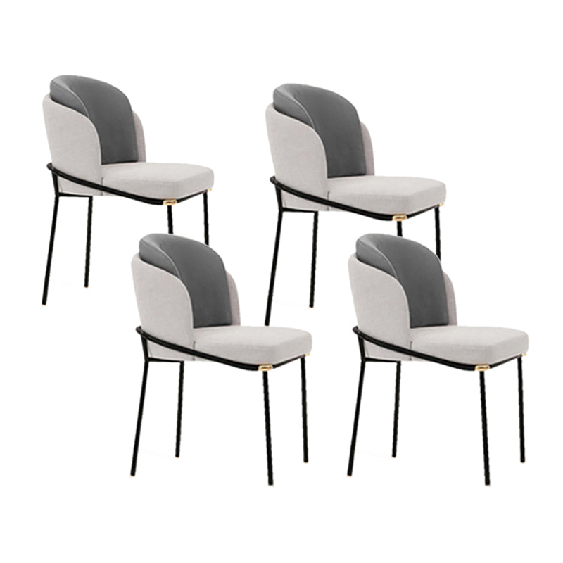 Fabric Dining Side Chair Contemporary Style Dining Chair for Dining Room