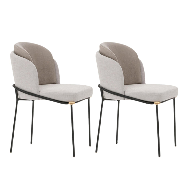 Fabric Dining Side Chair Contemporary Style Dining Chair for Dining Room