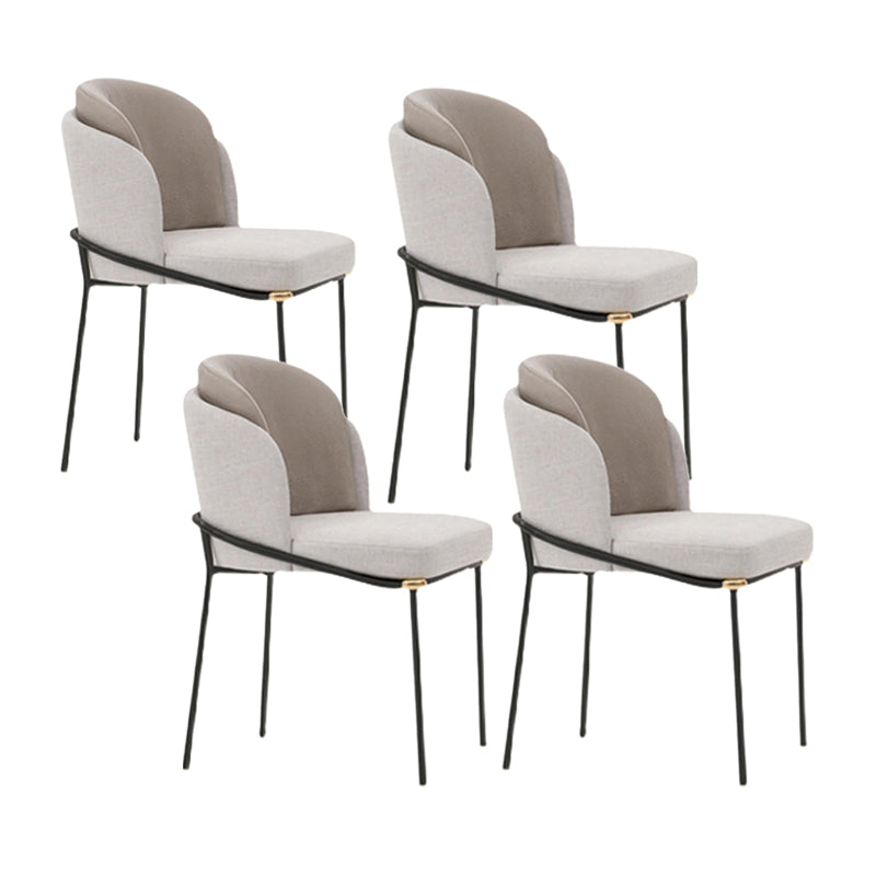 Fabric Dining Side Chair Contemporary Style Dining Chair for Dining Room