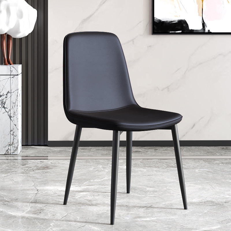 Metal Modern Contemporary Kitchen Chair Dining Room Side Parsons Chair