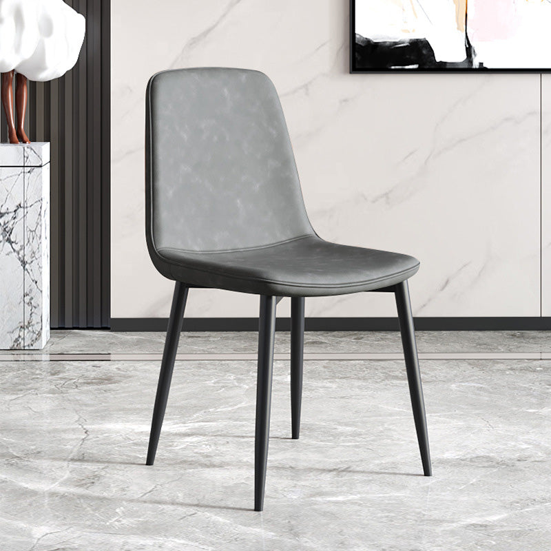 Metal Modern Contemporary Kitchen Chair Dining Room Side Parsons Chair