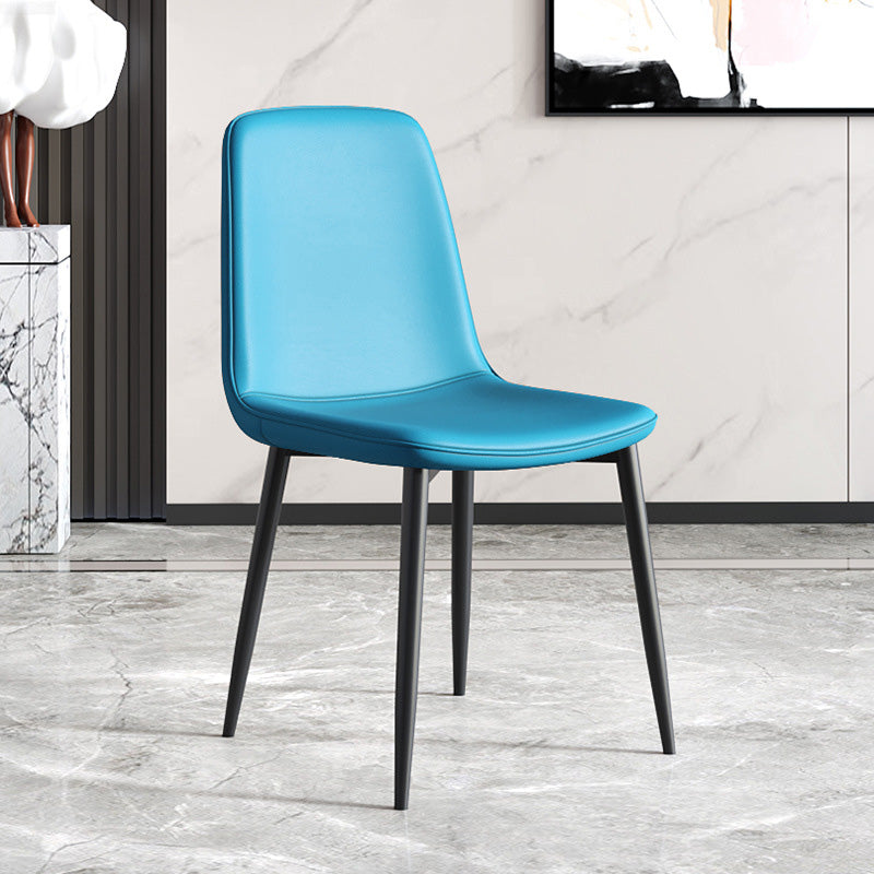 Metal Modern Contemporary Kitchen Chair Dining Room Side Parsons Chair