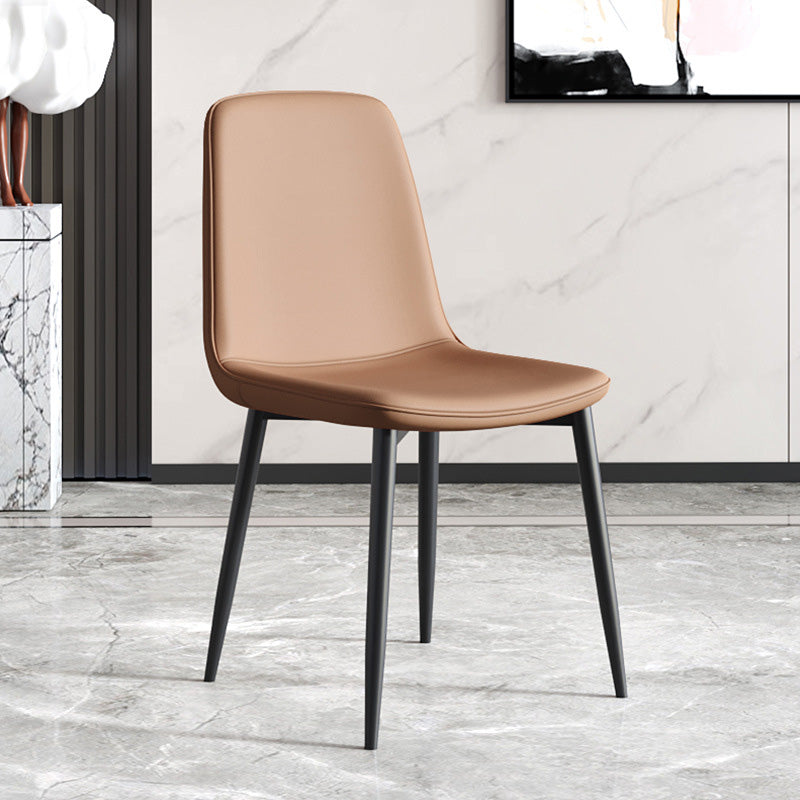 Metal Modern Contemporary Kitchen Chair Dining Room Side Parsons Chair