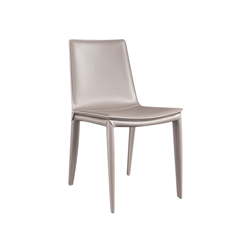 Modern Style Side Chair Faux Leather Dining Chair for Dining Room