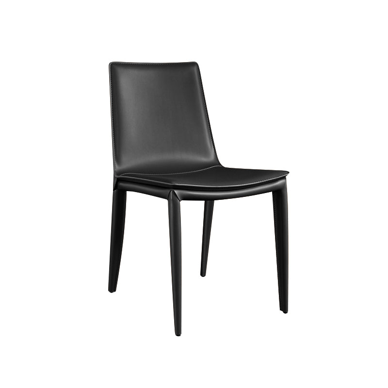 Modern Style Side Chair Faux Leather Dining Chair for Dining Room