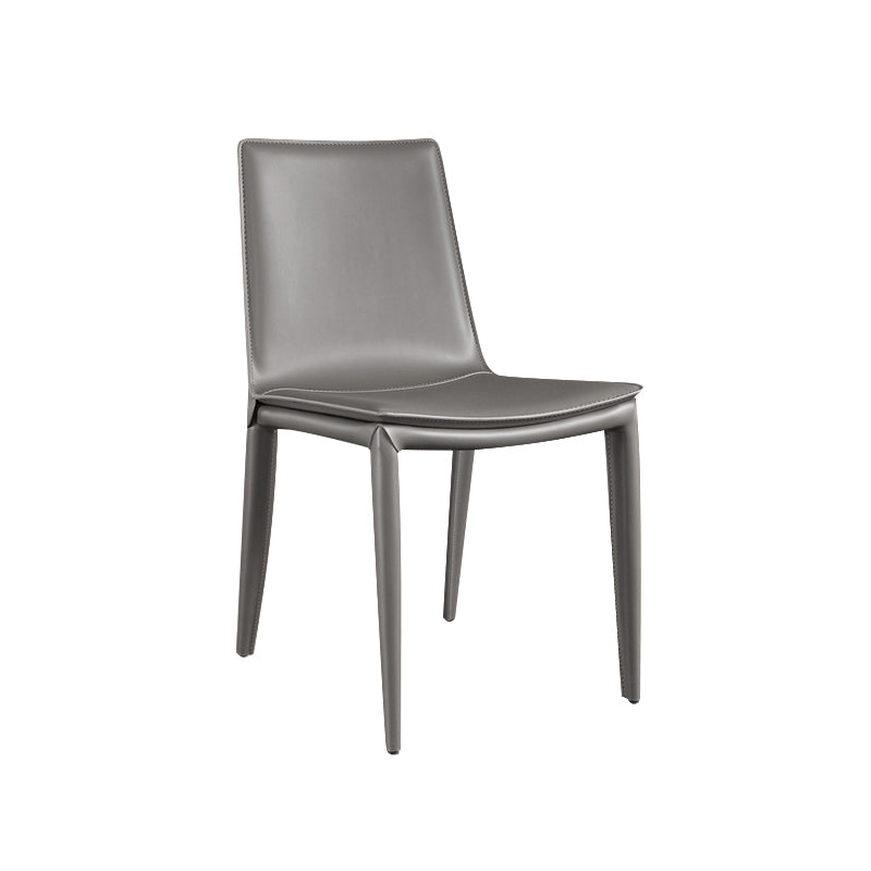 Modern Style Side Chair Faux Leather Dining Chair for Dining Room