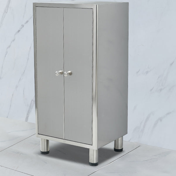 Stainless Steel Kitchen Sideboard Cabinet Modern Server Cabinet with Storage