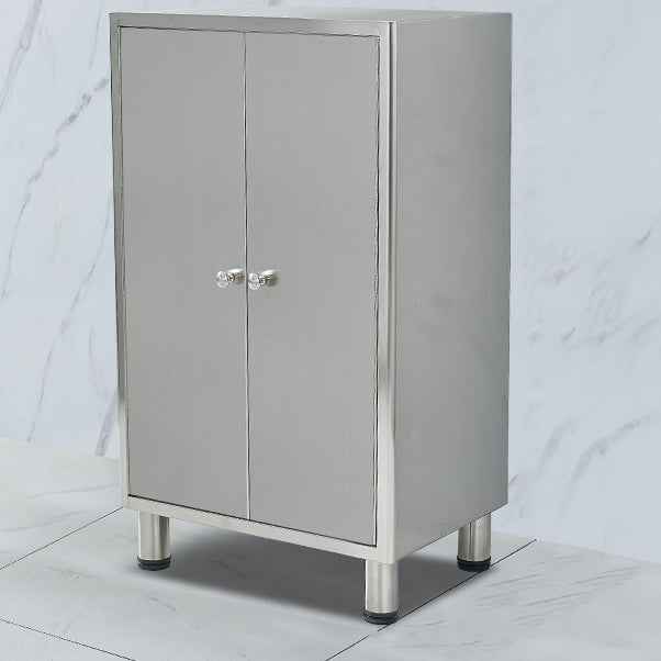 Stainless Steel Kitchen Sideboard Cabinet Modern Server Cabinet with Storage