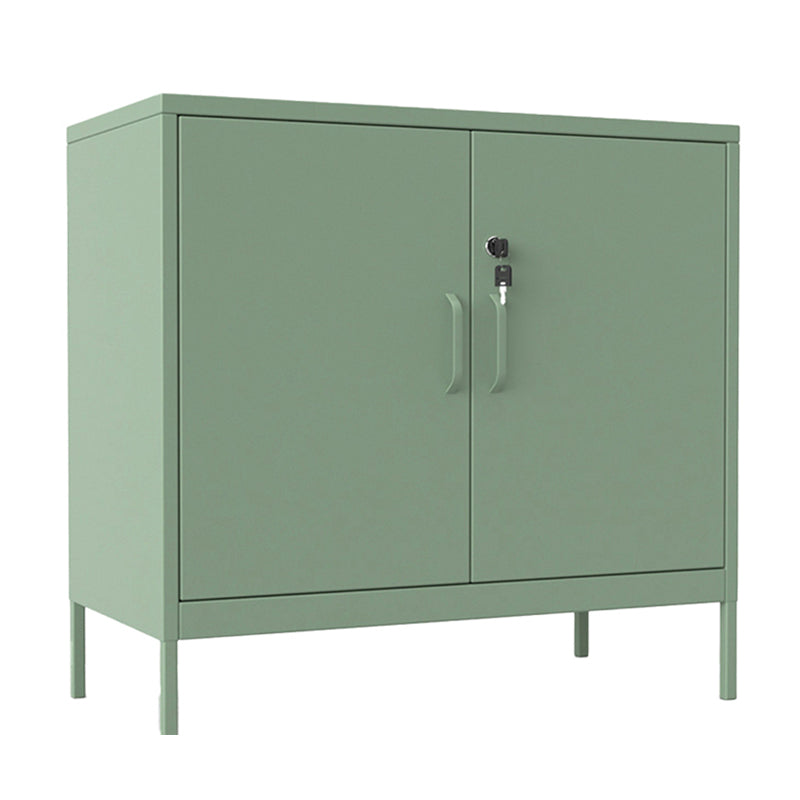 Iron Kitchen Sideboard Cabinet Modern Server Cabinet with Storage