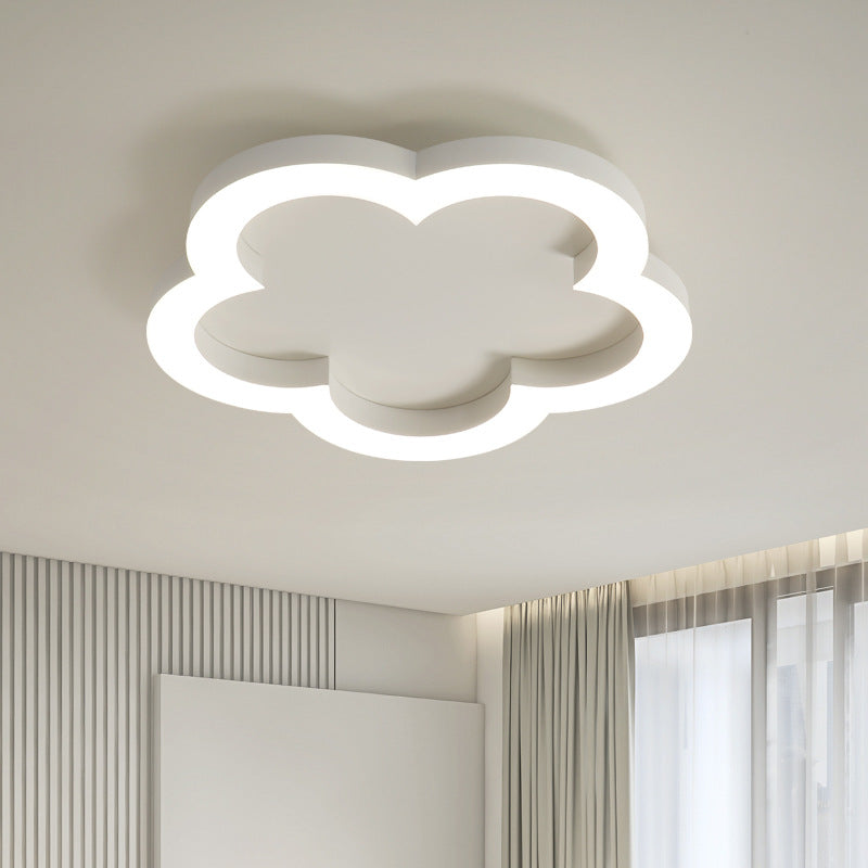 Metal Floral Ceiling Mounted Light Minimalist-Style LED Ceiling Light Fixture